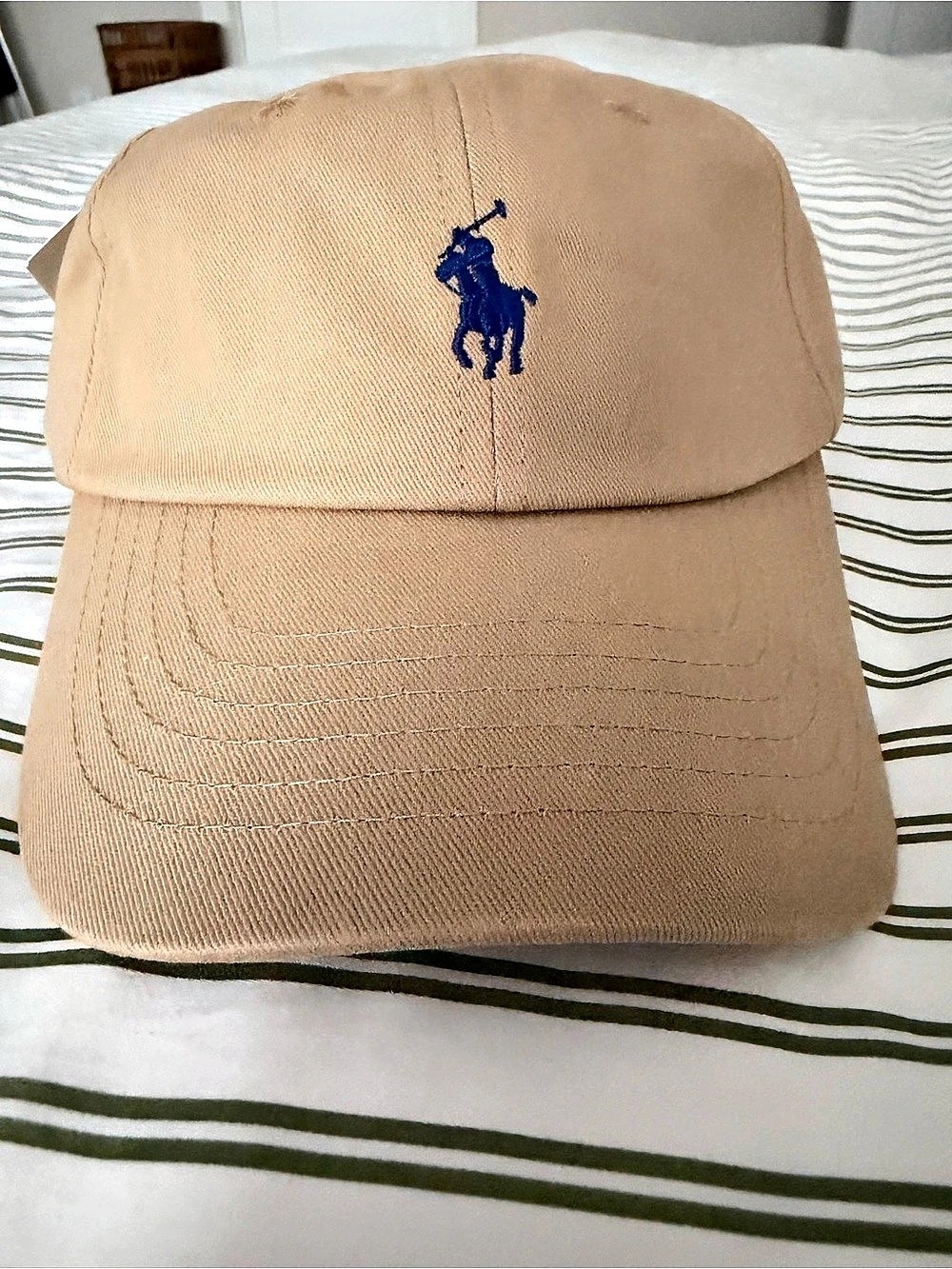 Polo Ralph Lauren Chino Baseball Cap in Brown